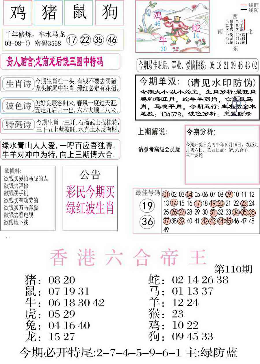 凤凰闲情A 第110期