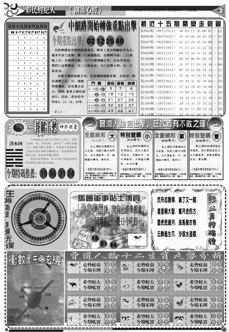 潮汕心经B 第111期
