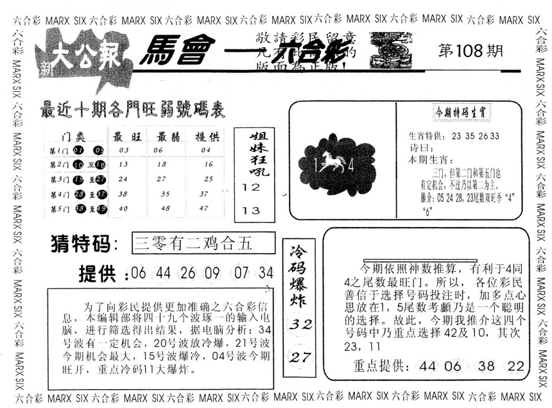 另版大公报 第108期