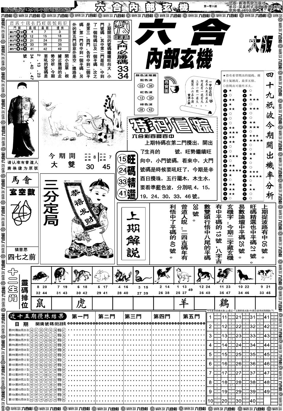另版大内部A 第108期