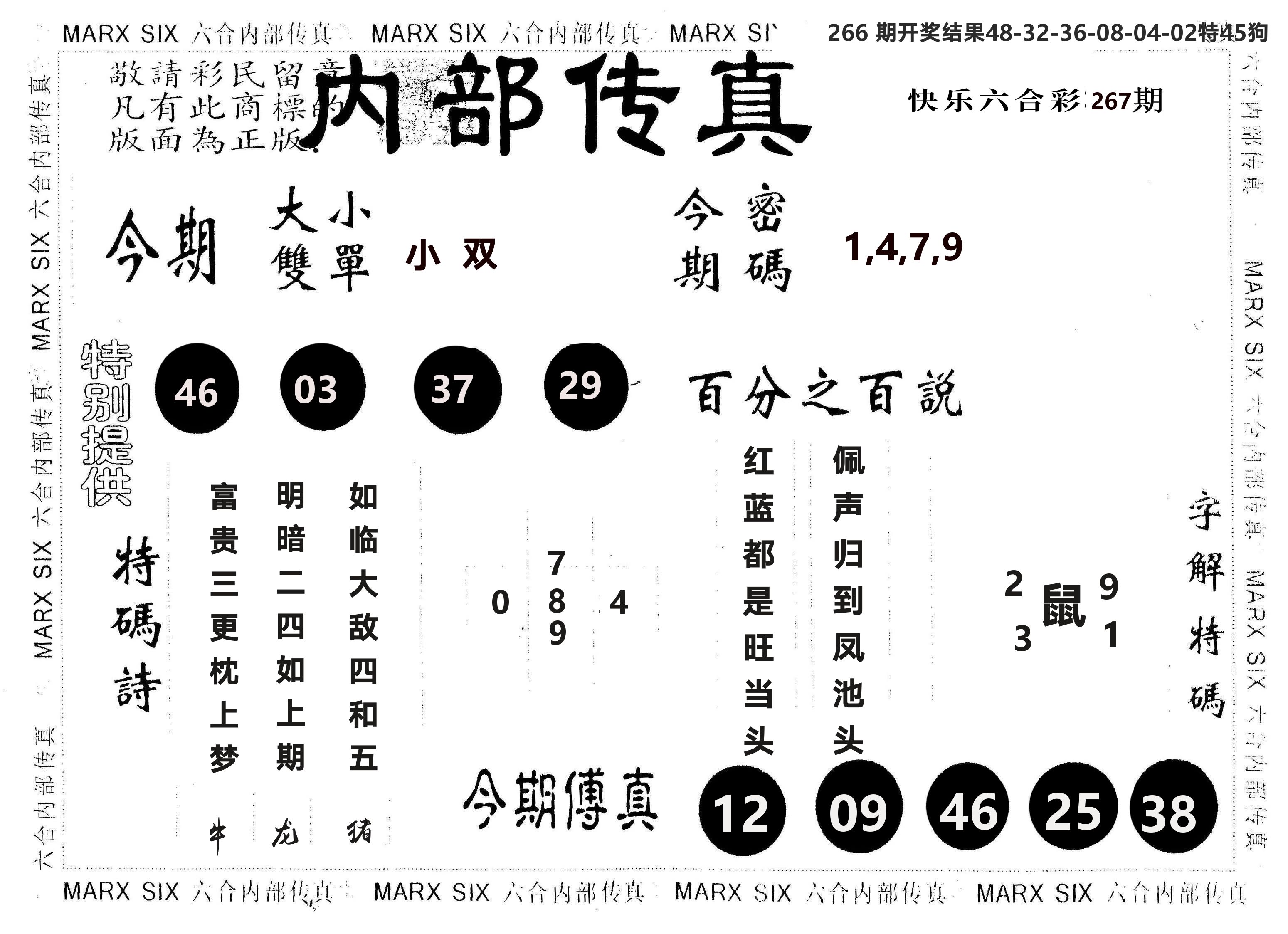 另版内部传真 第267期