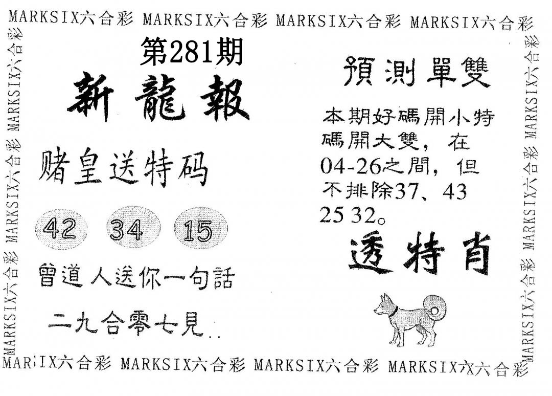 新龙报 第281期